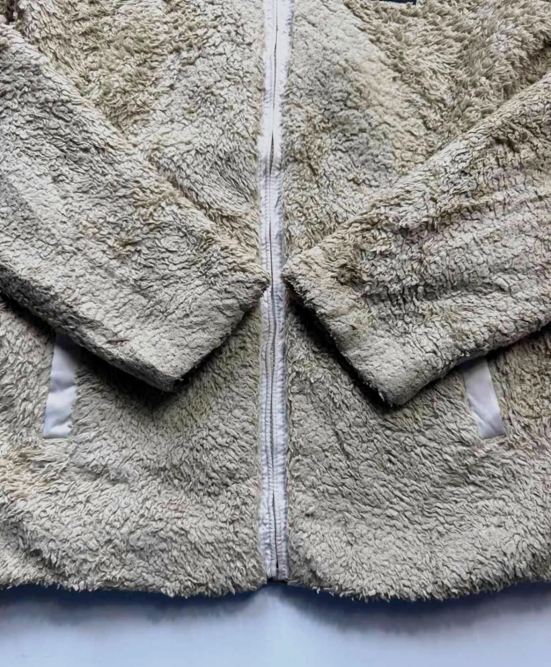 Patagonia Fleece Sherpa vert kaki - taille S – Patagonia – kaki – taille S 7