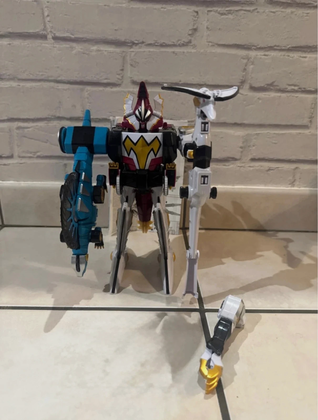 Power Rangers Dino Thunder Abaranger DX Killeroh Megazord Chogokin Bandai