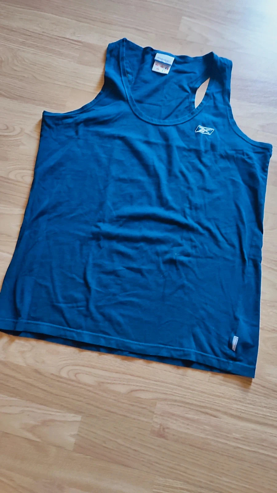 Camiseta Reebok Original XL Azul | Deportiva, Ligera y Transpirable | Muy Buen Estado