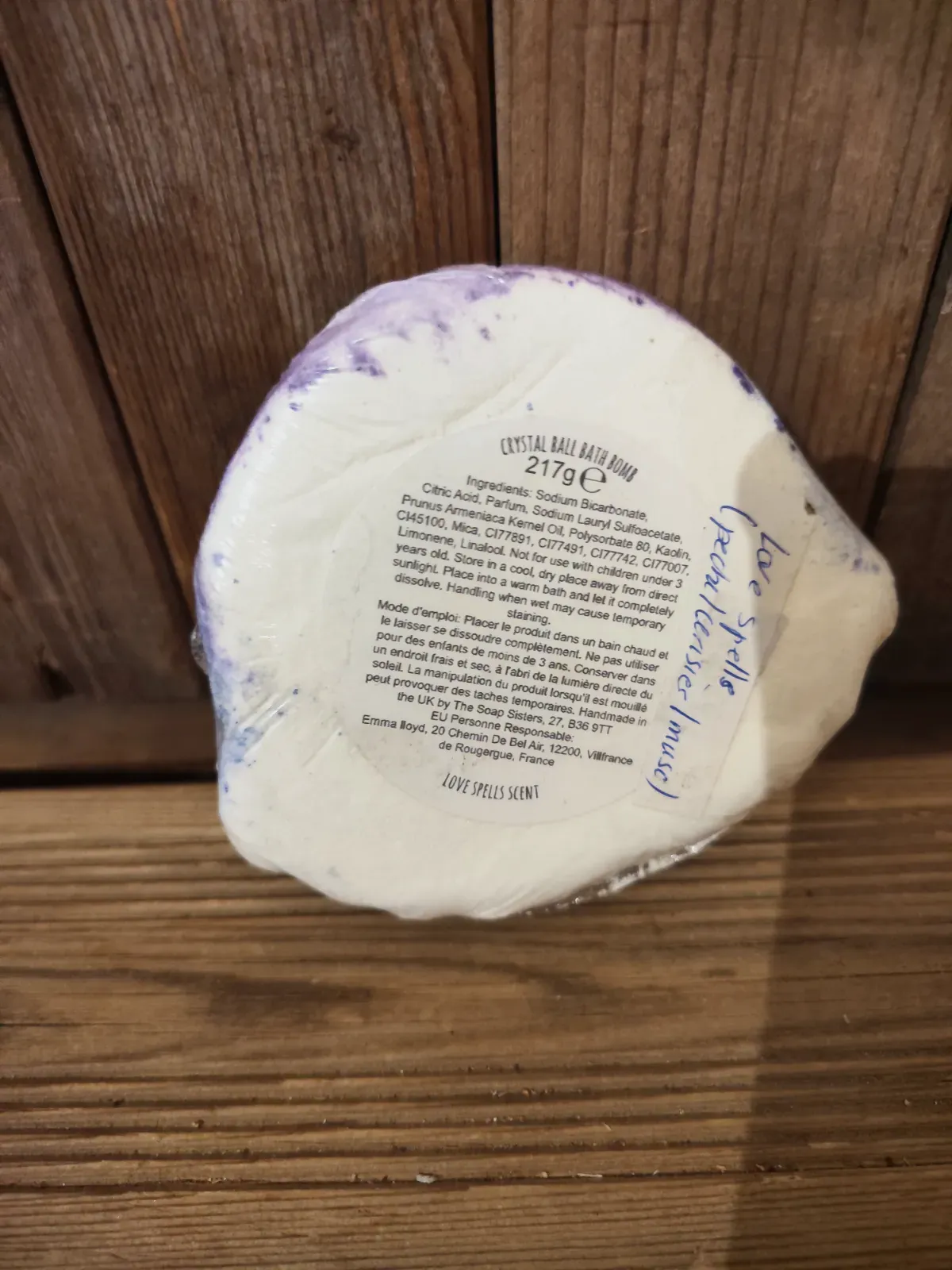Boule de bain effervescente Crystal Ball Bath Bomb – The Soap Sisters 2