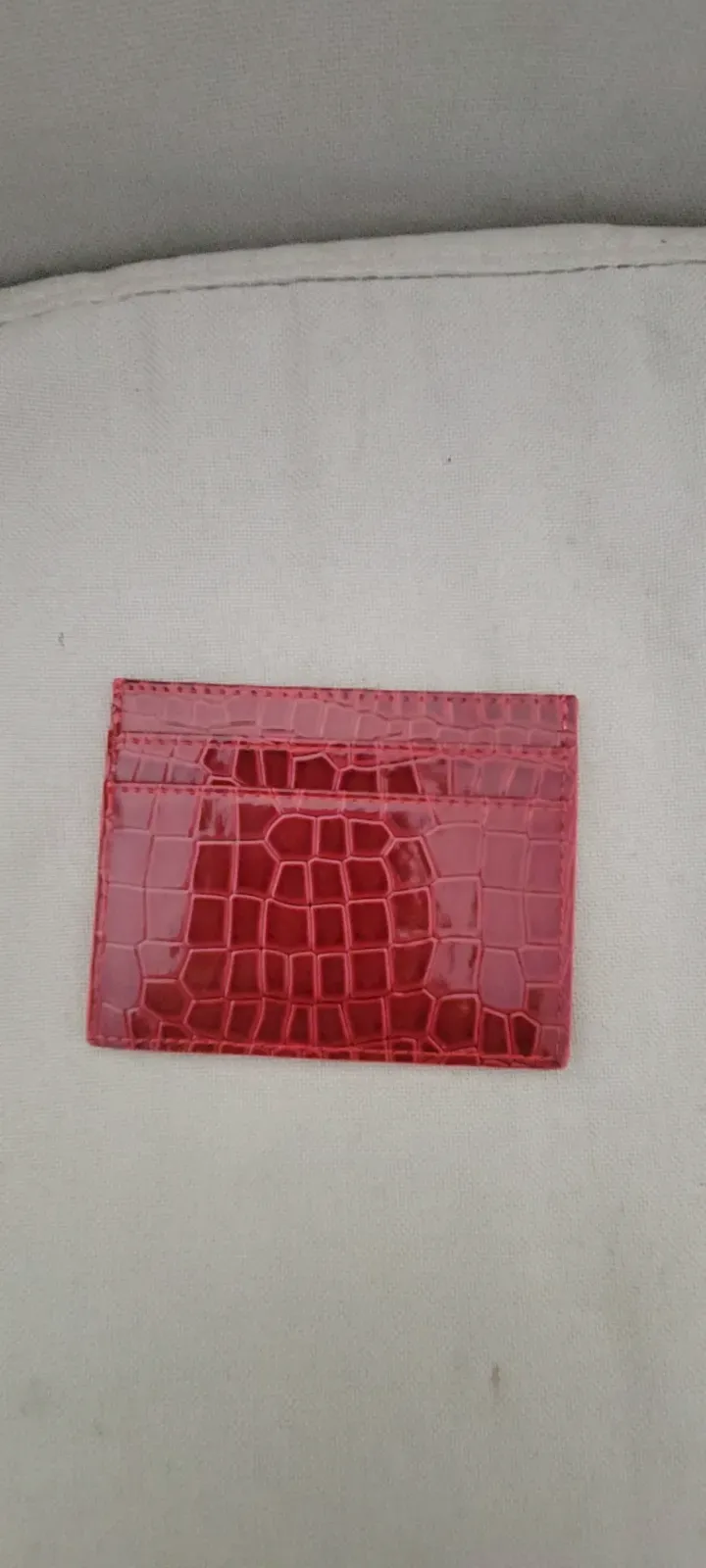 Porte-cartes Vivienne Westwood effet croco rouge – Vivienne westwood – taille Taille unique 3