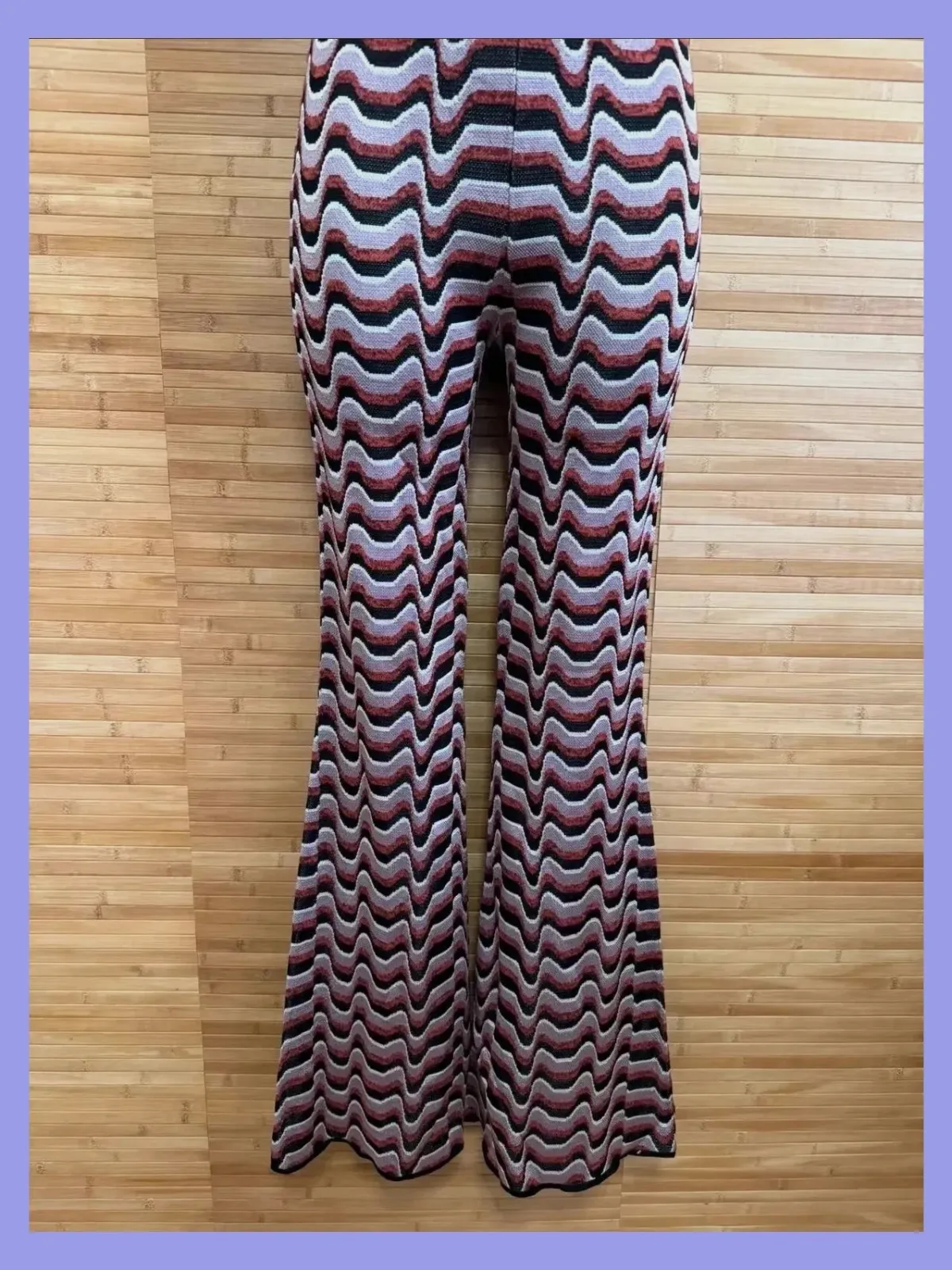 Pantalones campana estampados vintage , talla única para XS/S 😍 – Vintage Dressing – taille Taille unique 2