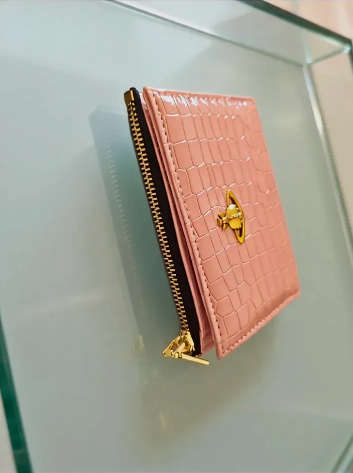 Portefeuille rose poudré compartiments – Vivienne westwood – rose poudré – taille Taille unique 4