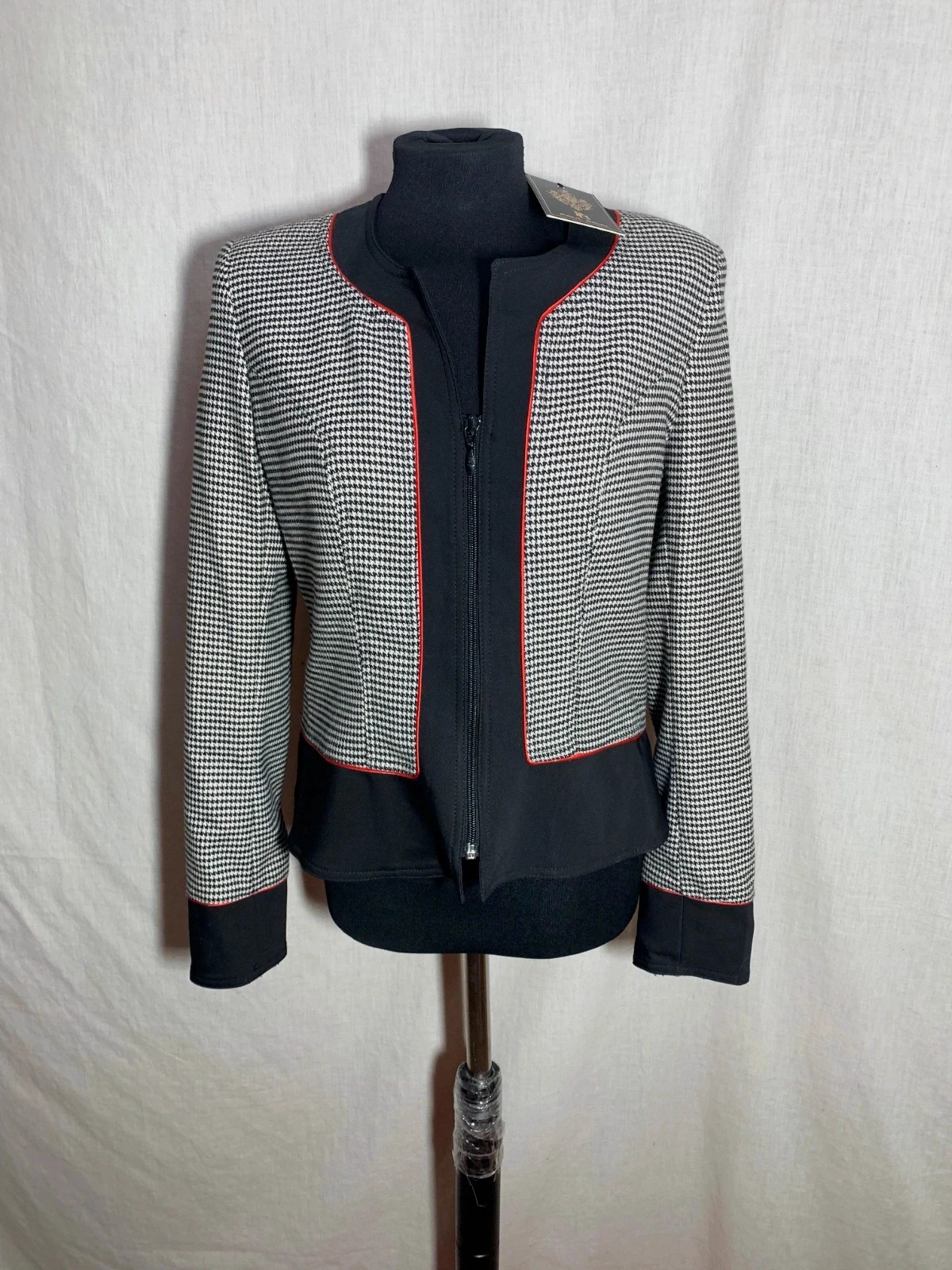Blazer de Fiesta Blanca y Negra | Black and White Party Blazer