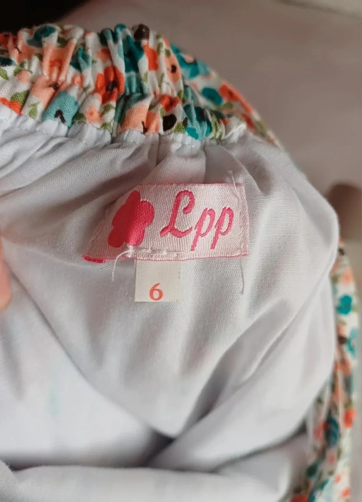Vestido niña Lapeppa 6 años con estampado floral y braguita NUEVO 🌸 – Lapeppa – taille 6 ans / 116 cm 5