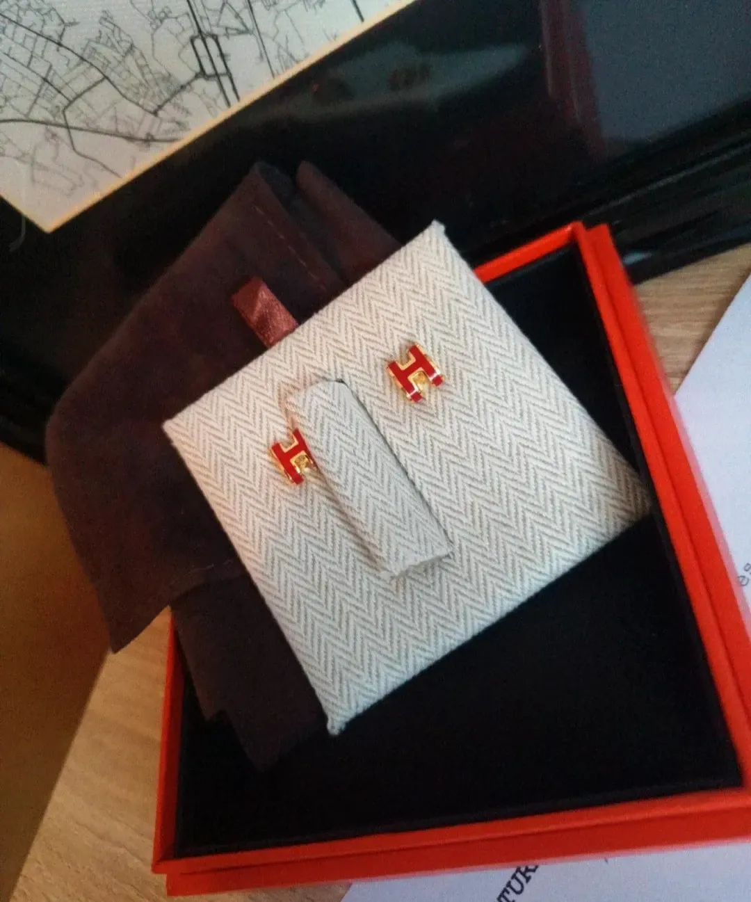 Boucles d'oreilles Mini Pop H Hermès – Hermès – taille Taille unique 2