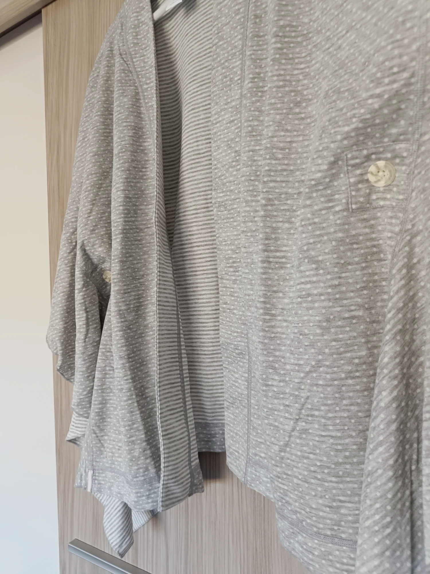 Cárdigan abrigo gris Cabi talla M/L