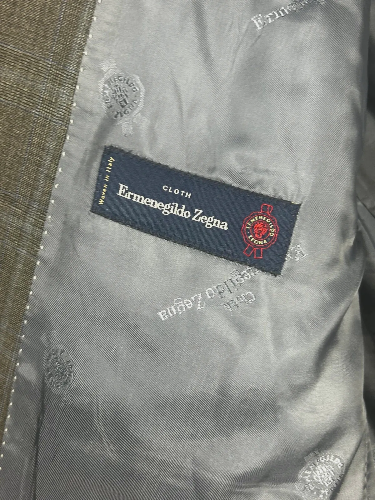 Ermenegildo Zegna Cloth homme blazer taille 56 laine vierge carreaux Prince de Galles – Ermenegildo Zegna – taille 56 5