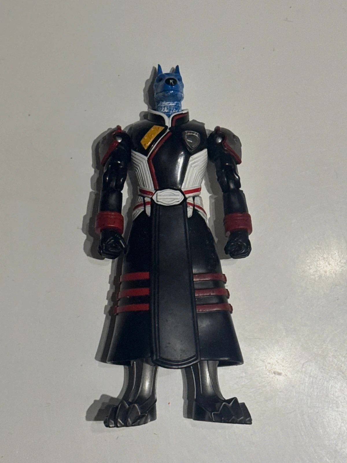 Power Rangers SPD figurine commandant Doggy Krueger électronique 15cm Bandai 2004 – Power Rangers – taille Taille unique