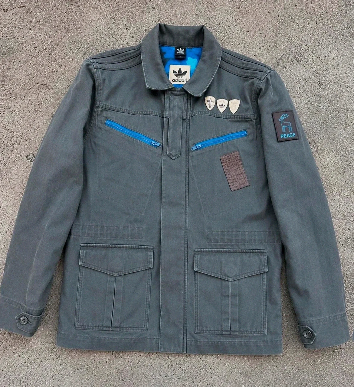 Adidas Originals Liam Gallagher flying jacket archive 2005 collector rare oasis britpop