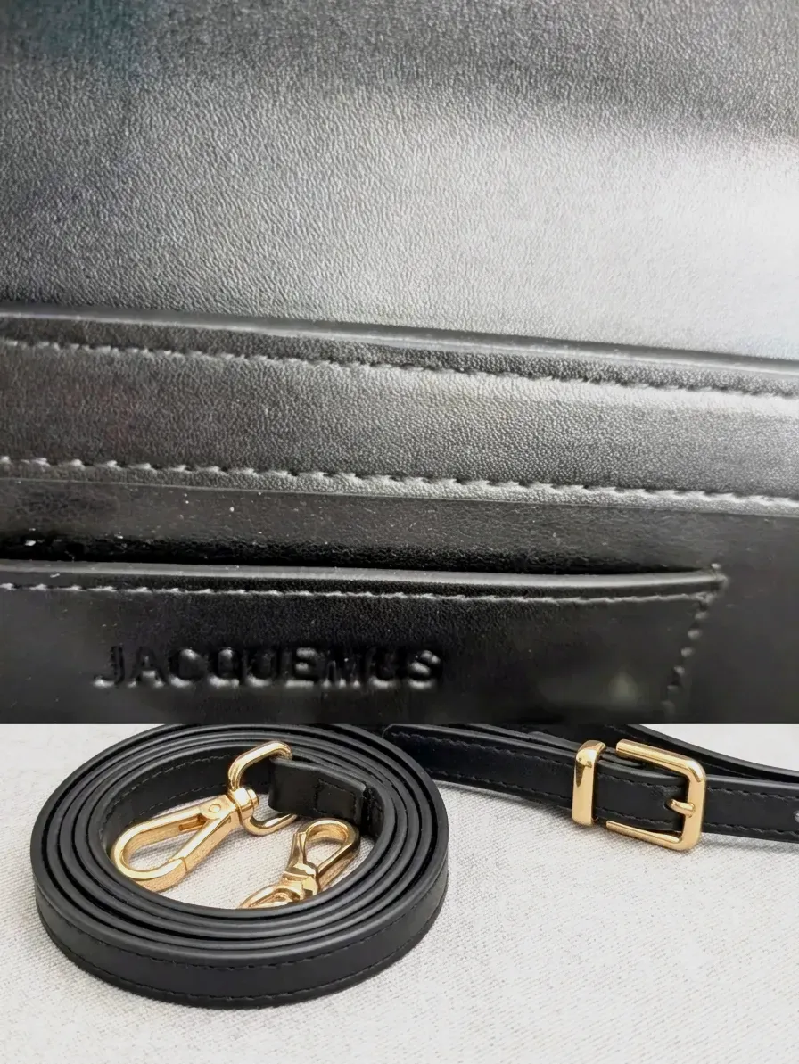 Sac Jacquemus noir à poignées neuf – Jacquemus – noir – taille Taille unique 3