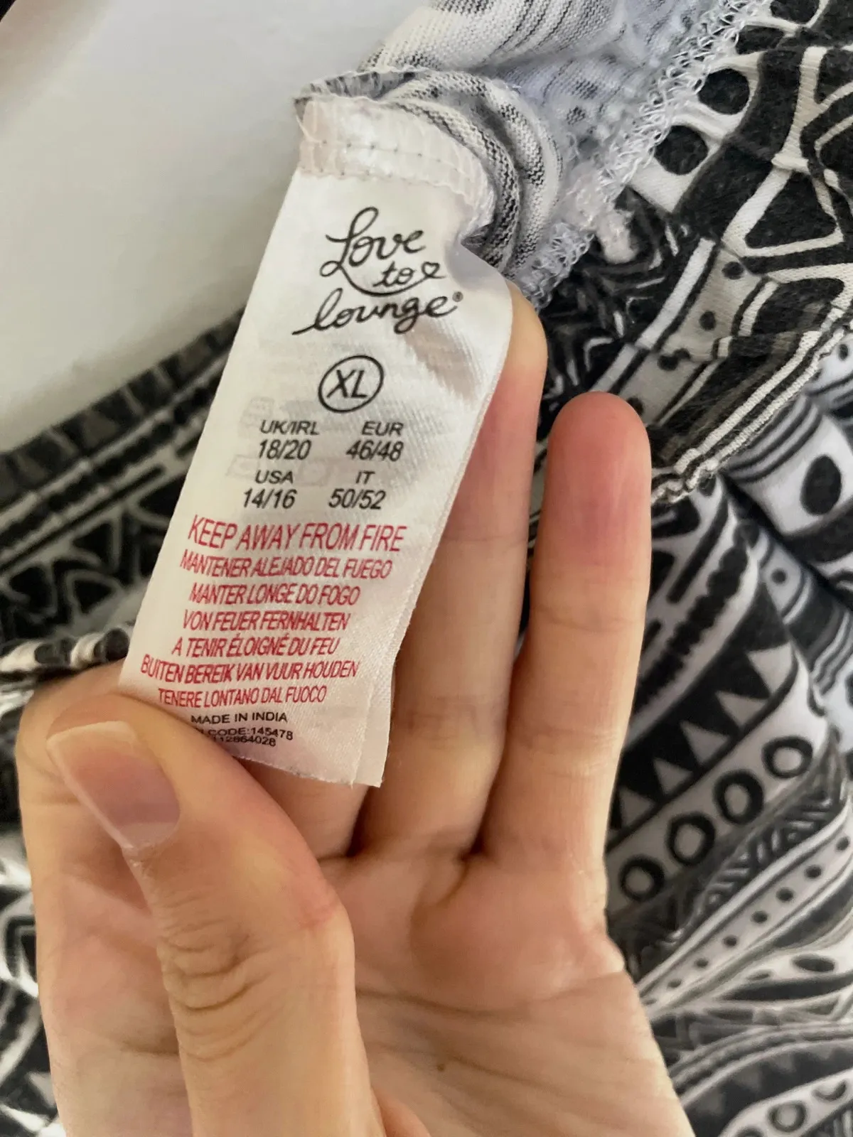 Pantalón de Pijama Primark - Talla XL – Primark – taille XL / 42 / 14 3