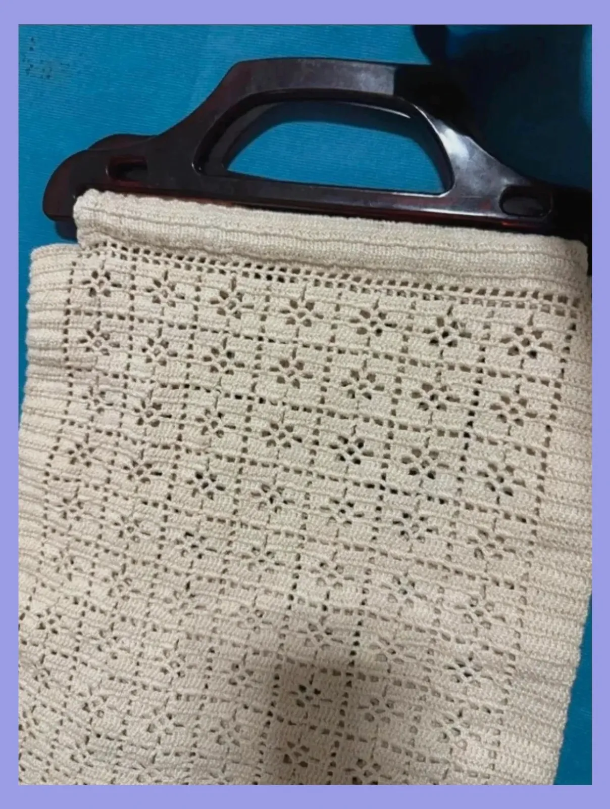 Divino bolso vintage de ganchillo de los años 70 en muy buen estado 😍 – Vintage Dressing 5
