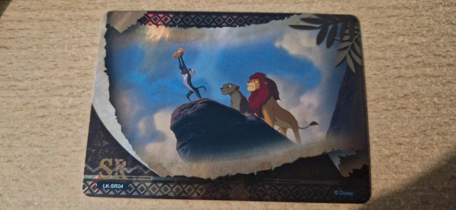 Carte le roi lion – Cardfun