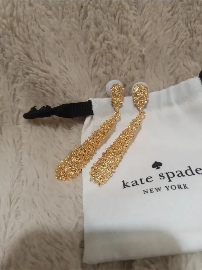 Boucles d'oreilles Kate Spade dorées – Kate Spade – doré 2