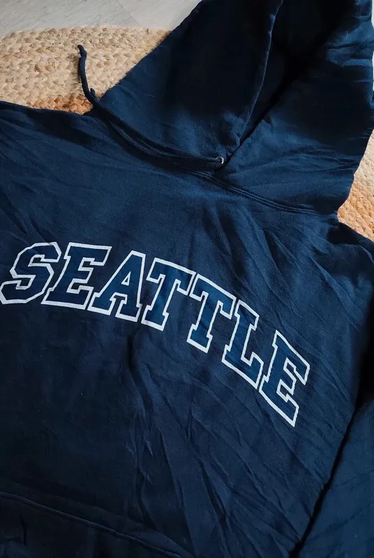 Sweat à capuche Jerzees Seattle bleu marine – Jerzees – bleu marine – taille XL 2