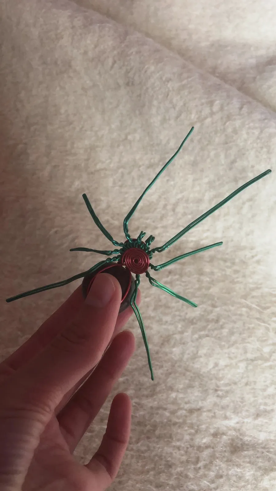 Figura Araña Artesanal de Alambre – Diseño Único – Artesano 3