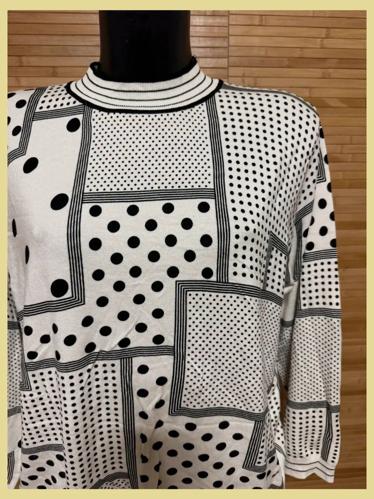 Divino jersey fino bicolor de Leo & ugo talla 52 😍 – LEO & UGO – taille 5XL / 50 / 22 3