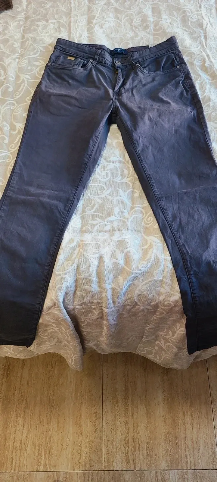 Pantalón gris oscuro de Álvaro Moreno talla 38 – Alvaro Moreno – taille W28 | FR 38 5