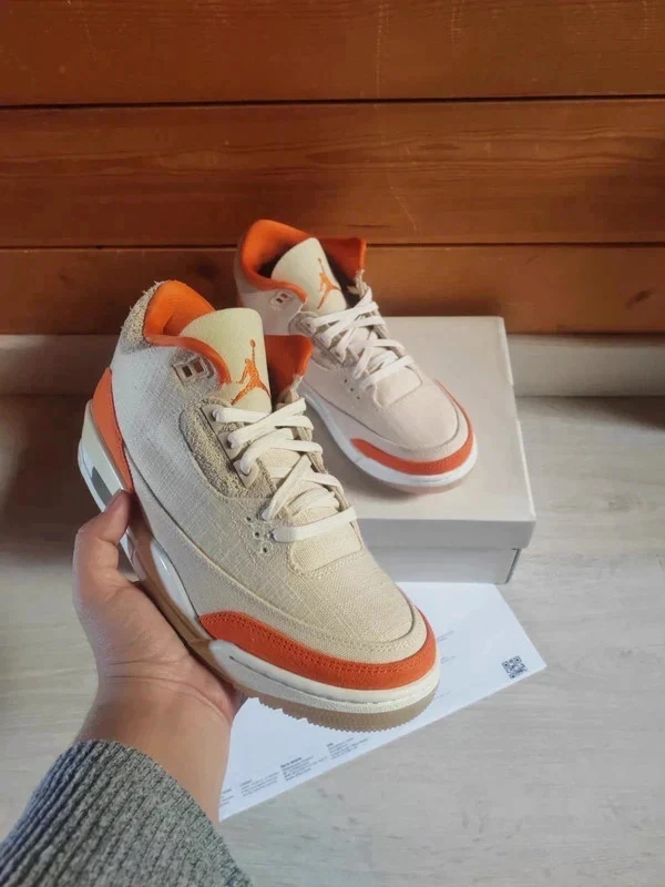 Air Jordan 3 Starfish – Jordan – beige, orange – taille 38.5