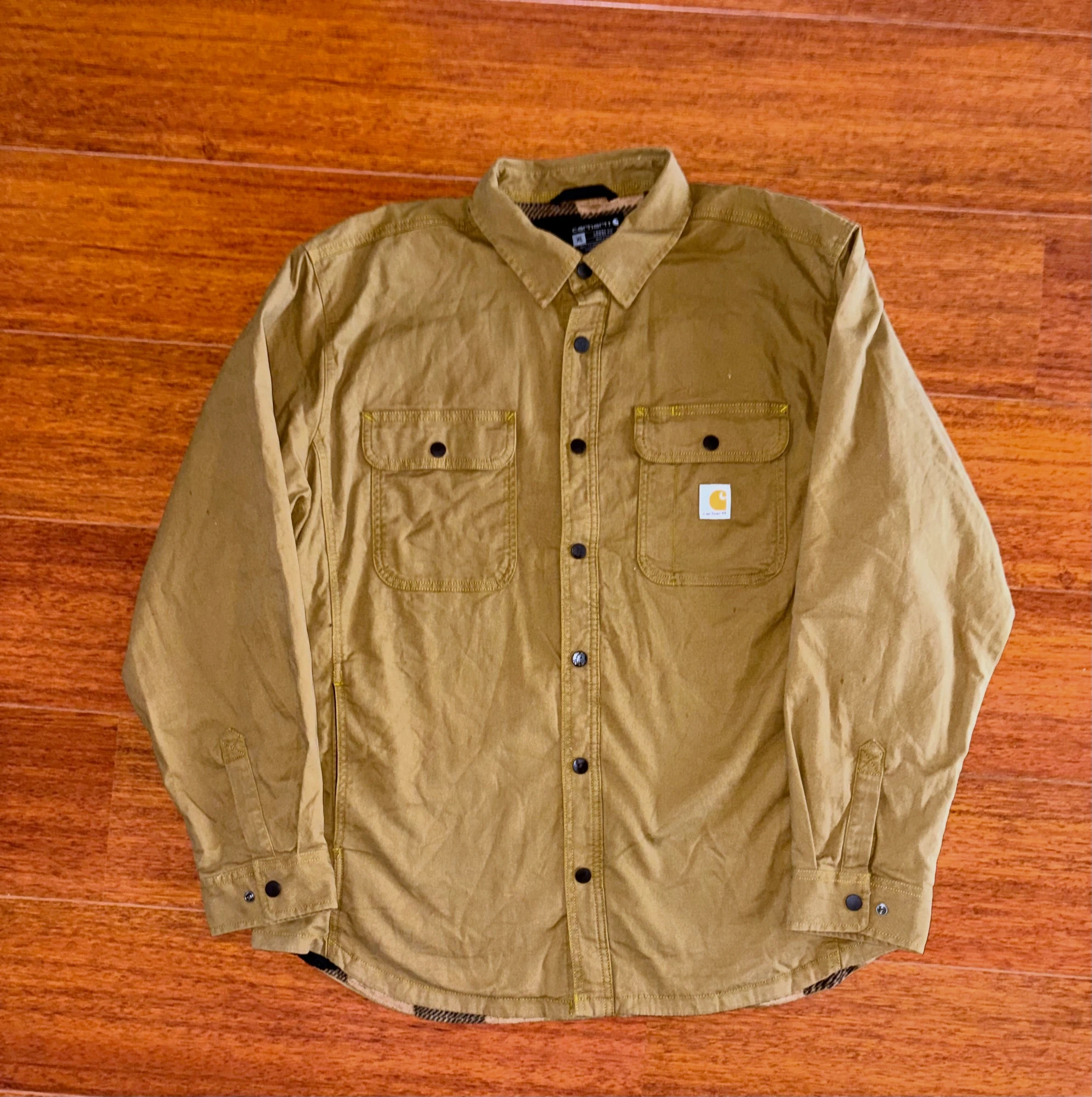 Carhartt shacket XL brown