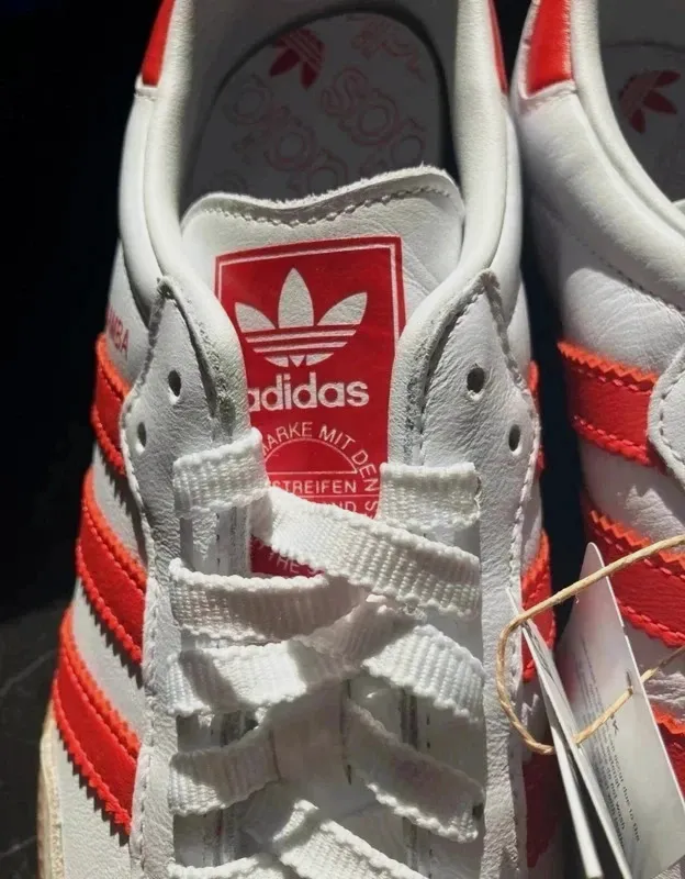 Adidas Samba blanc rouge – adidas – blanc, rouge – taille 36 5