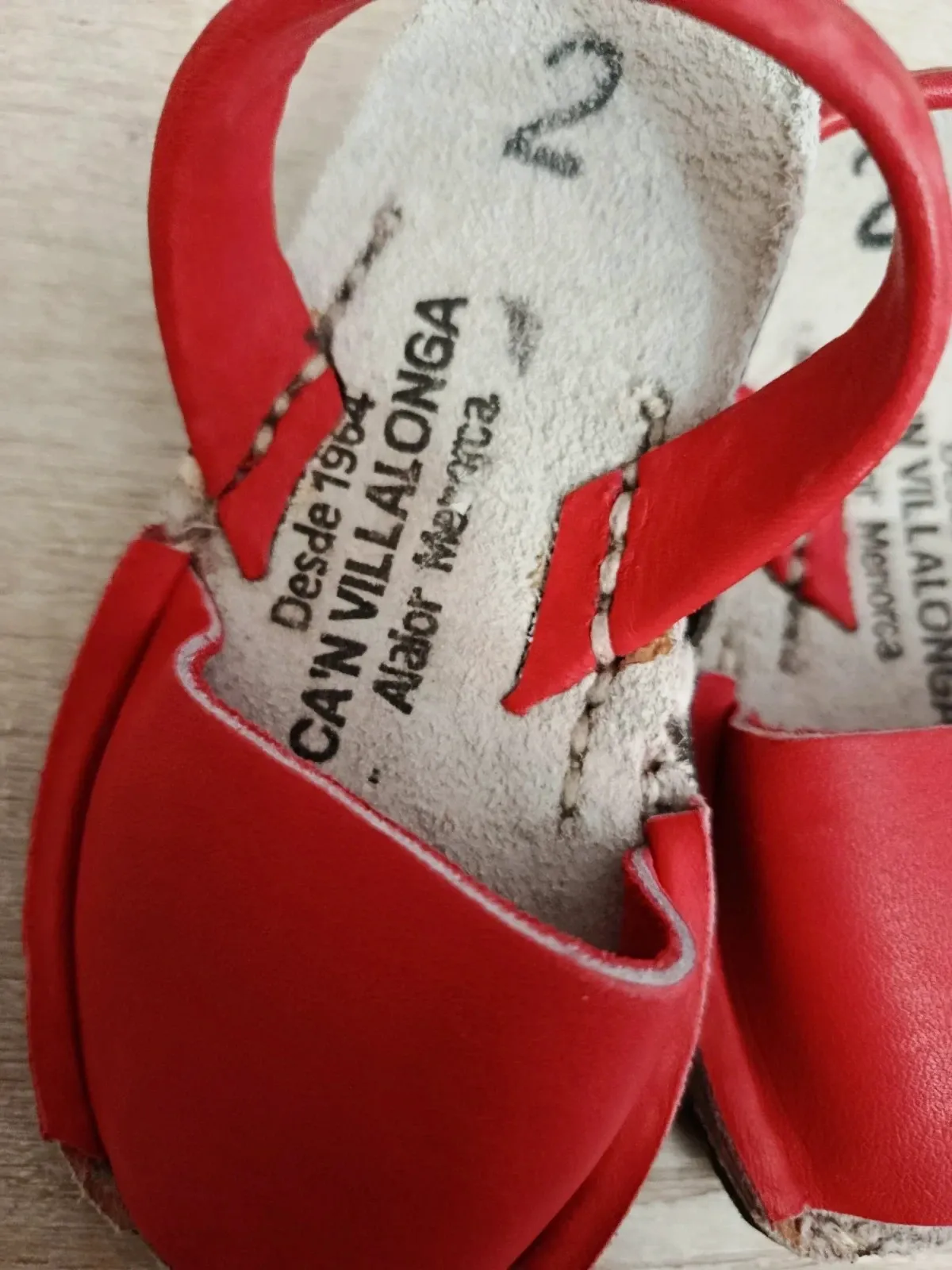 Preciosas abarcas menorquinas para niño🔥🔥 – Villalonga – taille 22 4