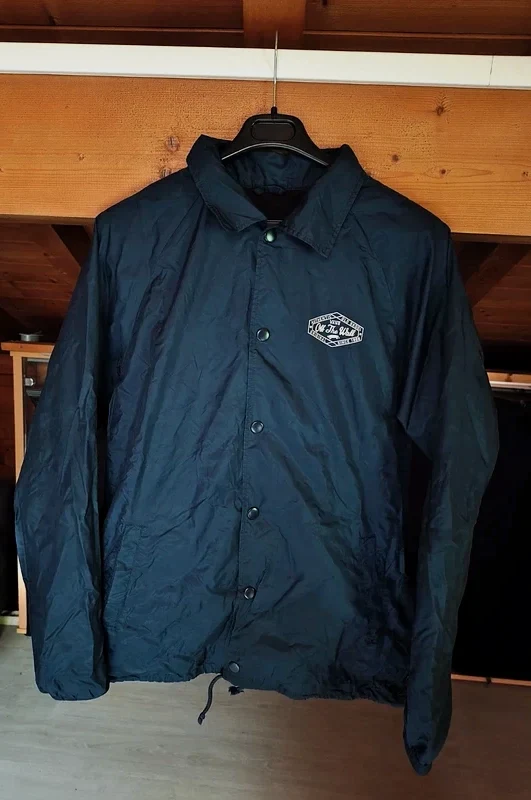 Veste coach Vans bleu marine Off The Wall