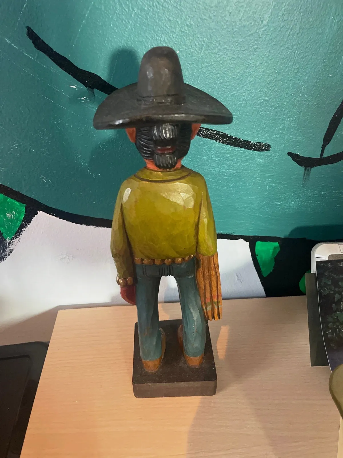 Figura tallada en madera “Ouro” Made in Spain – Artesanía española – ouro 3