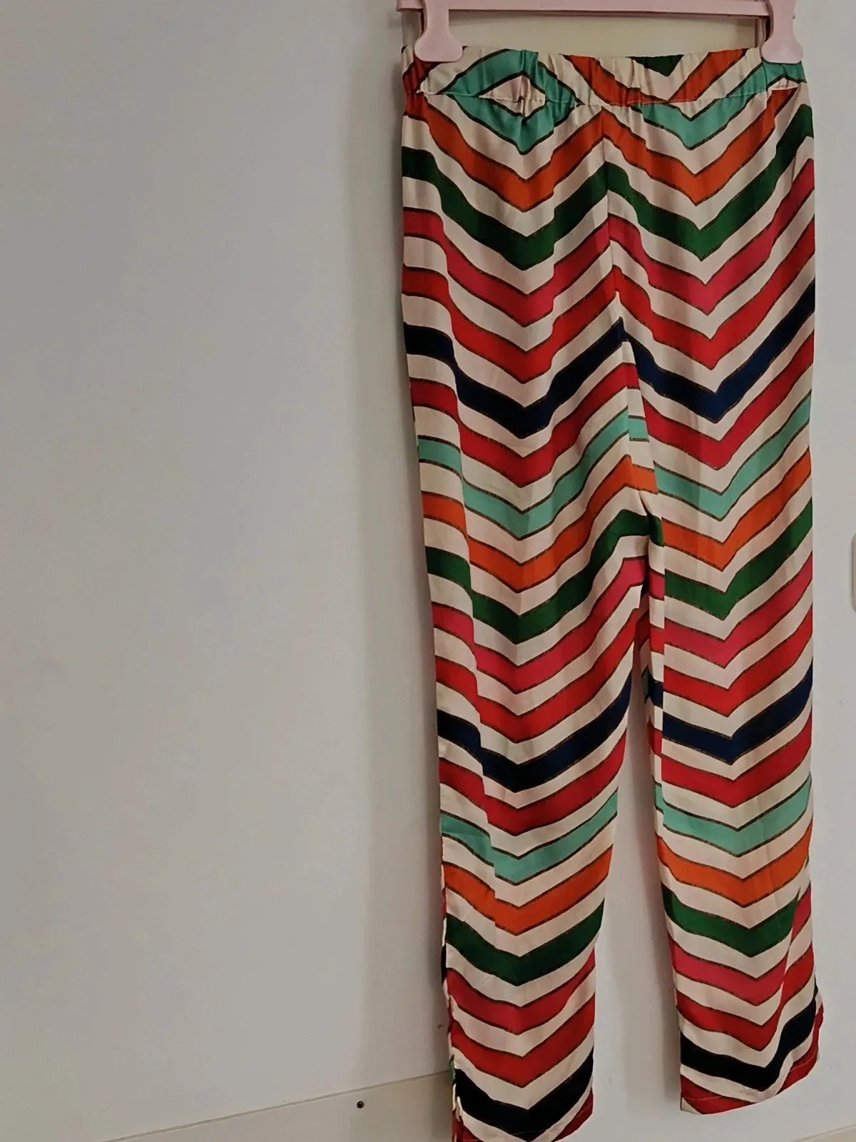 Pantalón fluido Lola Casademunt Estampado Zigzag Chevron 🔥🔥 – Lola Casademunt – taille S / 36 / 8 4