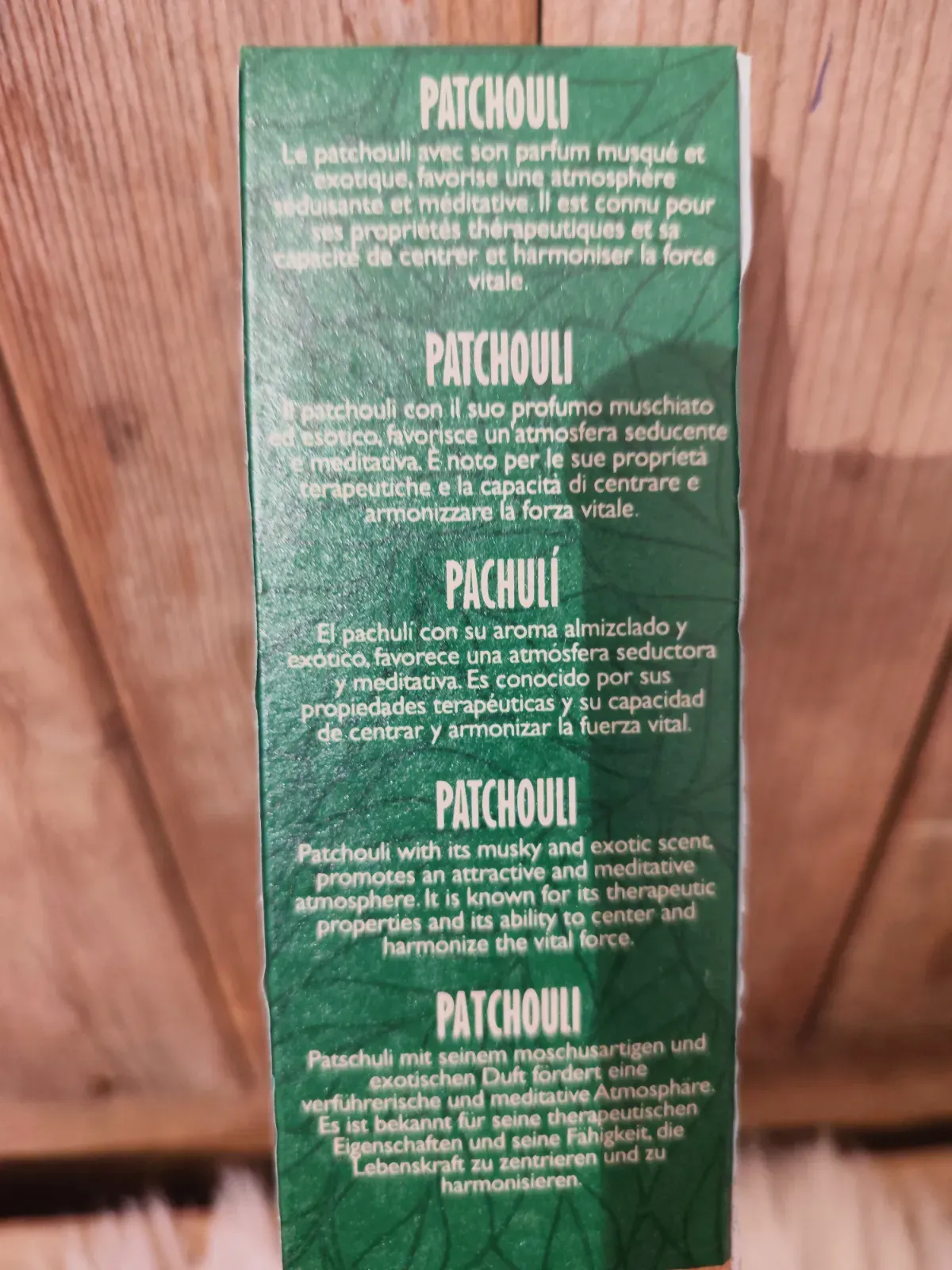 Bâtonnets d'encens naturel Herbio au Patchouli – Herbio 2