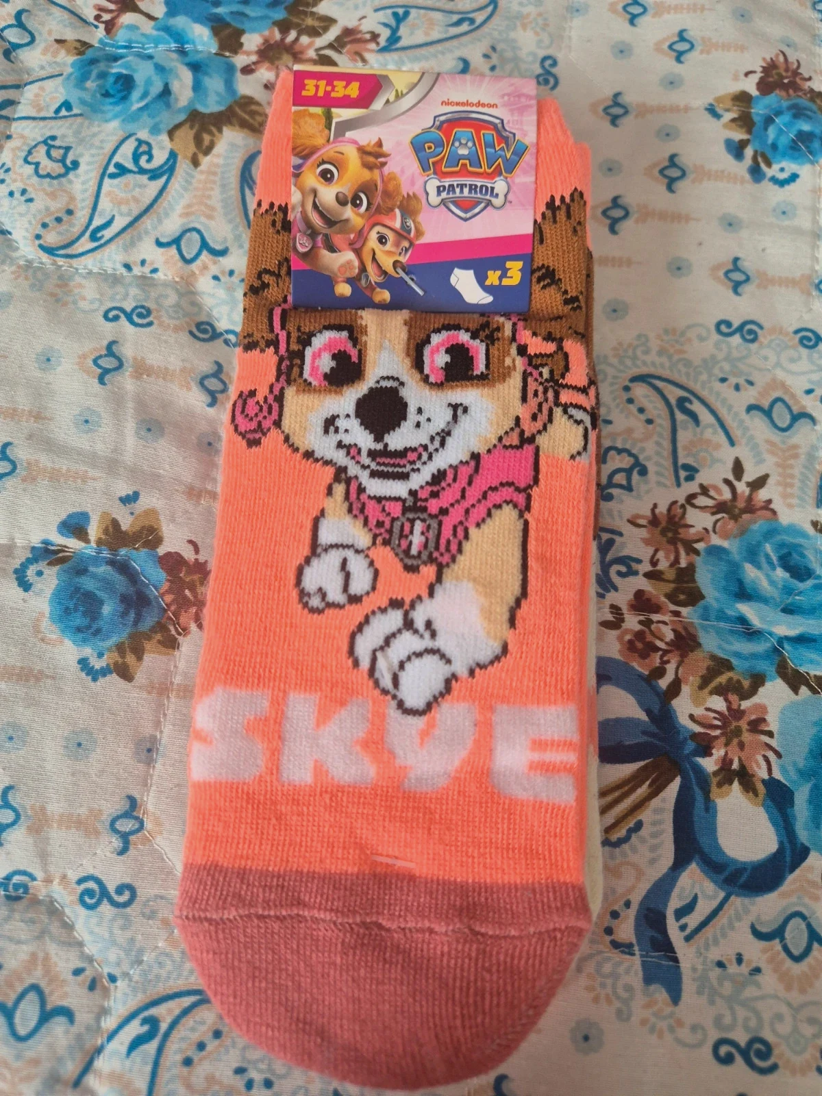 Lot 3 paire de chaussettes Pat' Patrouille