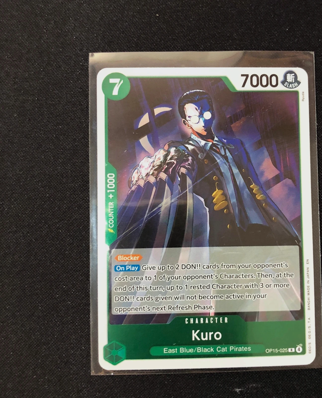 Kuro OP15-025 Rare Character
