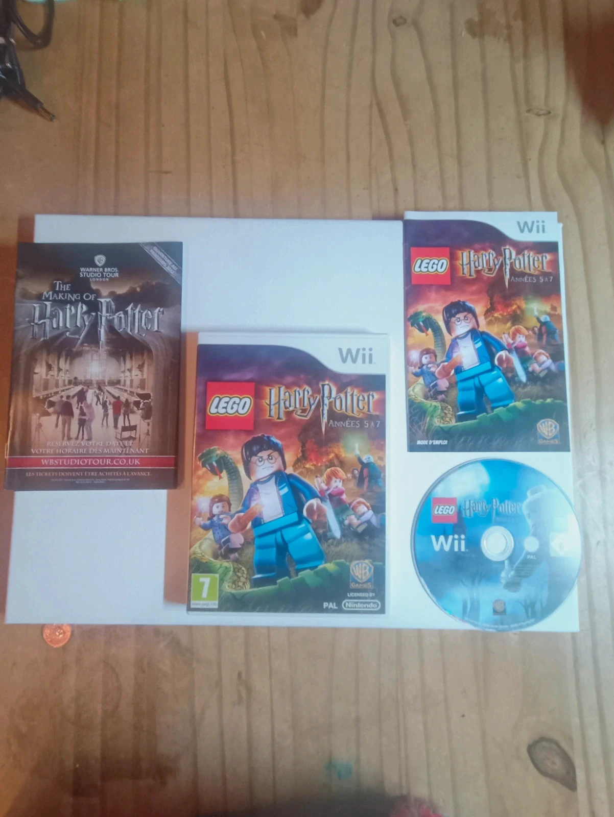 Jeu Lego Harry Potter Années 5 à 7 pour Wii