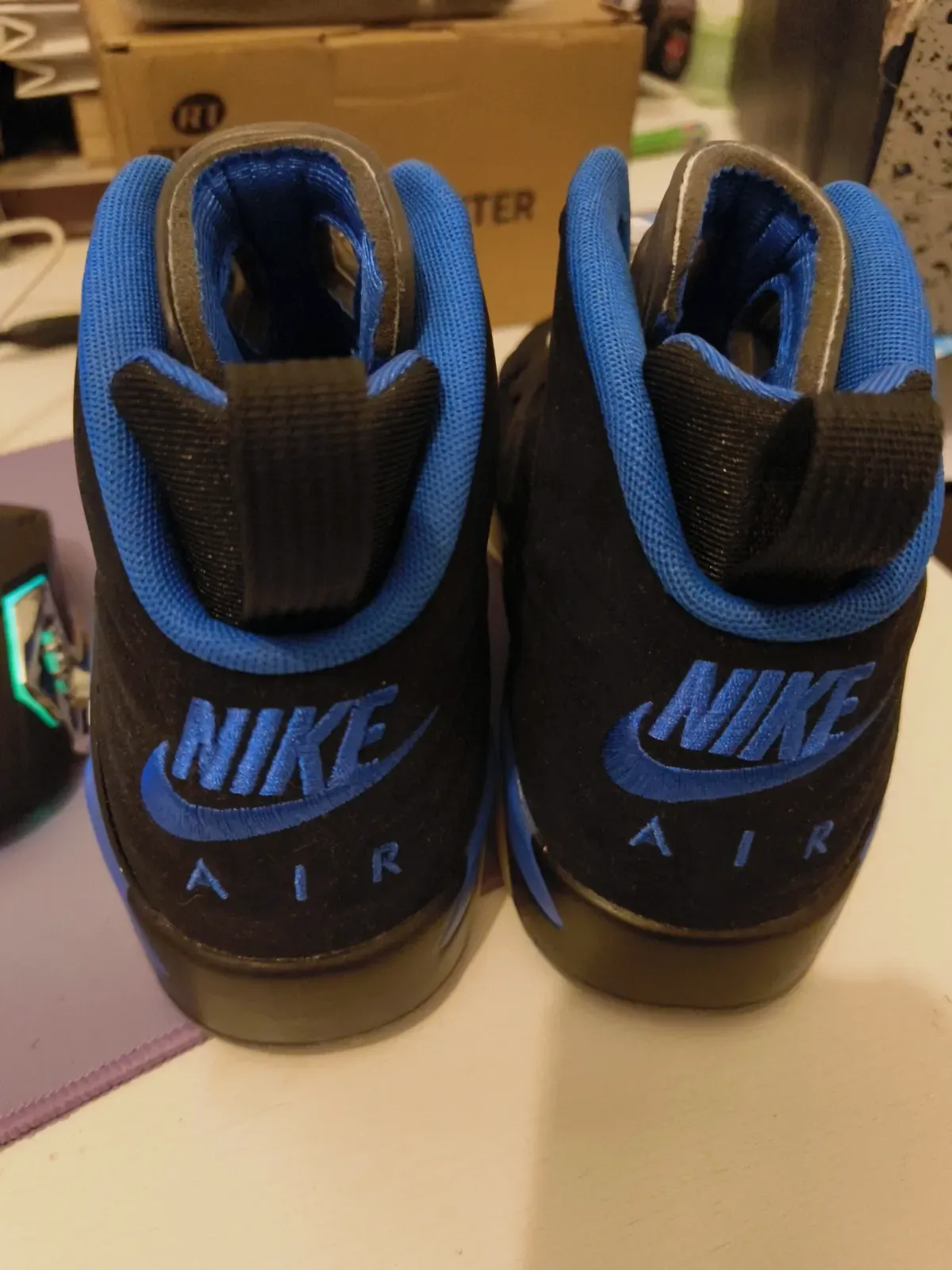 Baskets Jordan MVP 678 Noires et Bleues – Jordan – taille EU 38 3