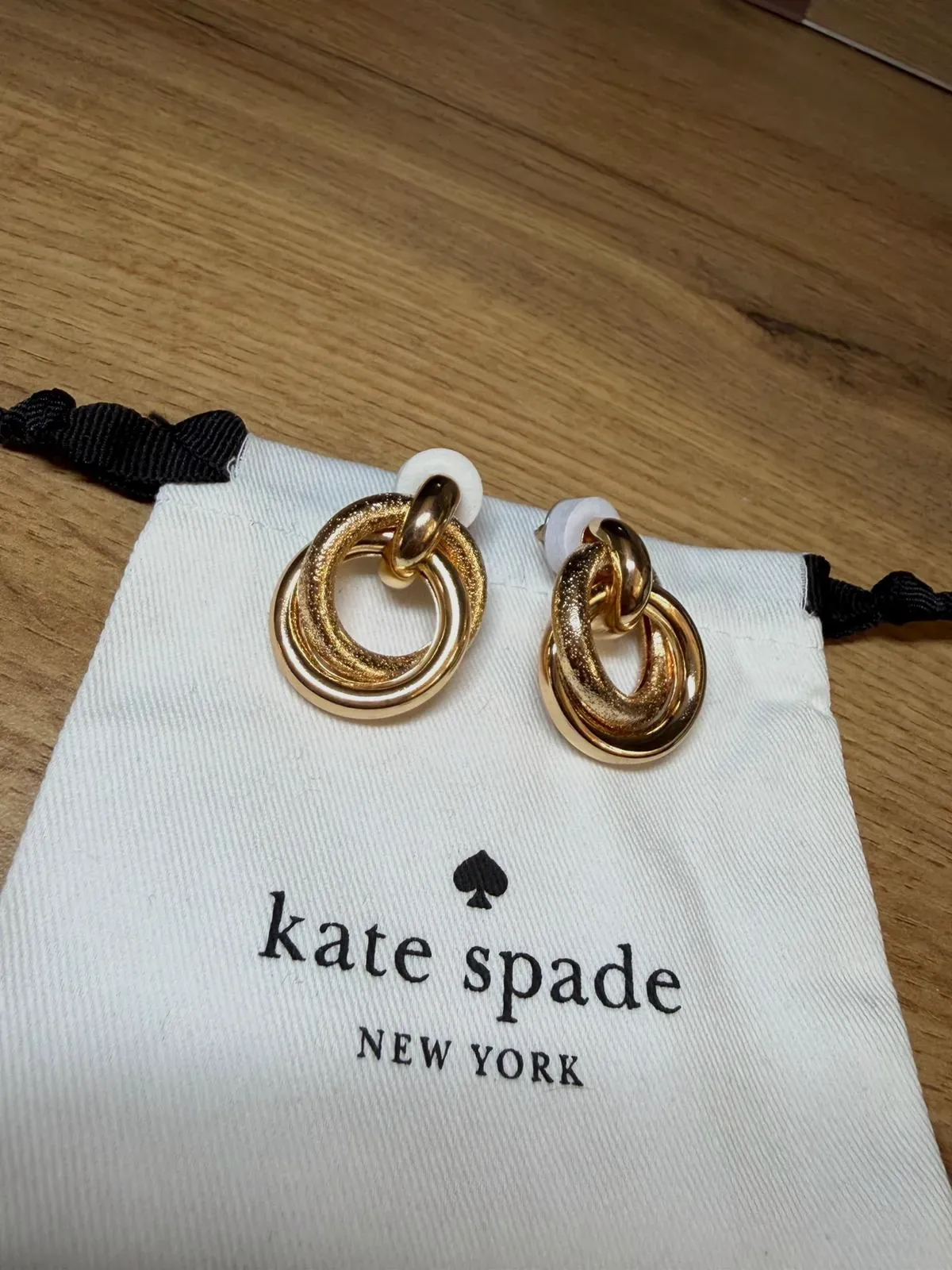 Boucles d'oreilles clips dorées Kate Spade – Kate Spade – doré – taille Taille unique 5