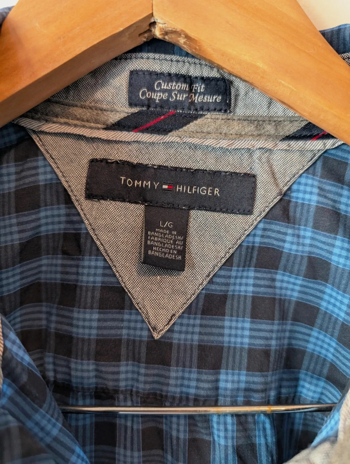 Chemise homme coupe Custom fit / Taille LG / Tommy Hilfiger – Tommy Hilfiger – taille L 4