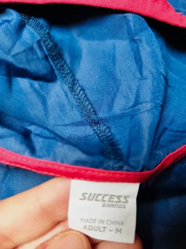 Coupe-vent Twins bleu marine et rouge – Success – bleu marine et rouge – taille M 4