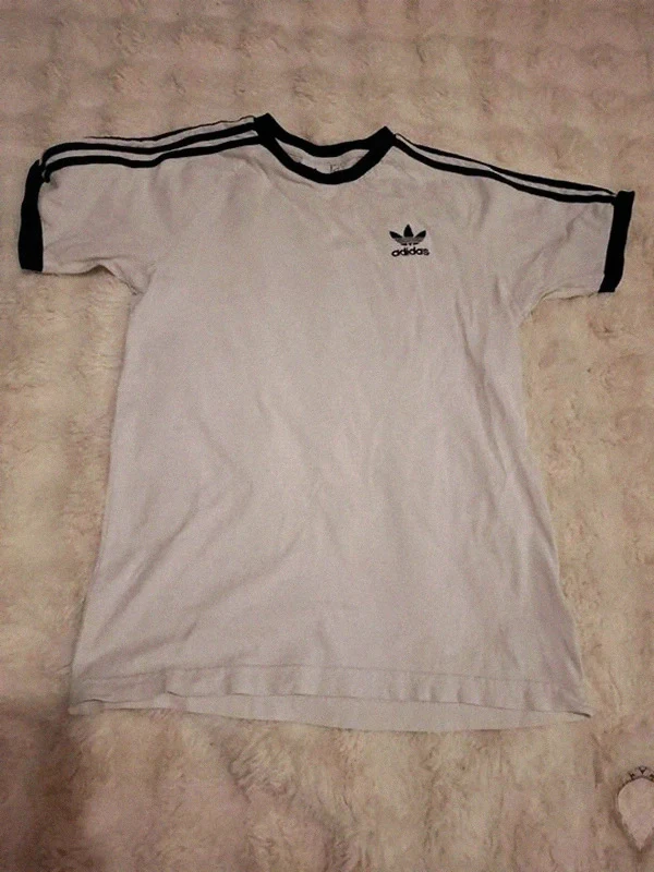 T-shirt Adidas Originals Ringer Blanc & Noir T.S – adidas – taille S