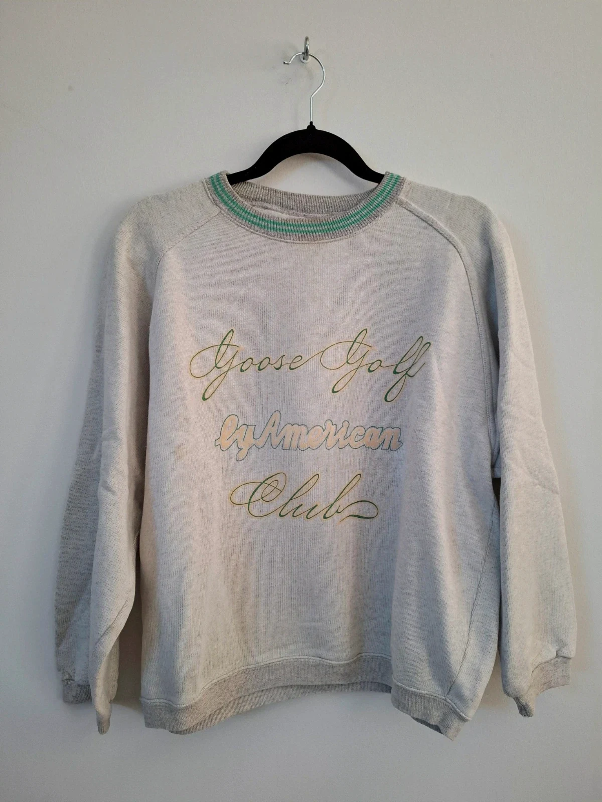 Sudadera Vintage "Goose Golf" - Talla S