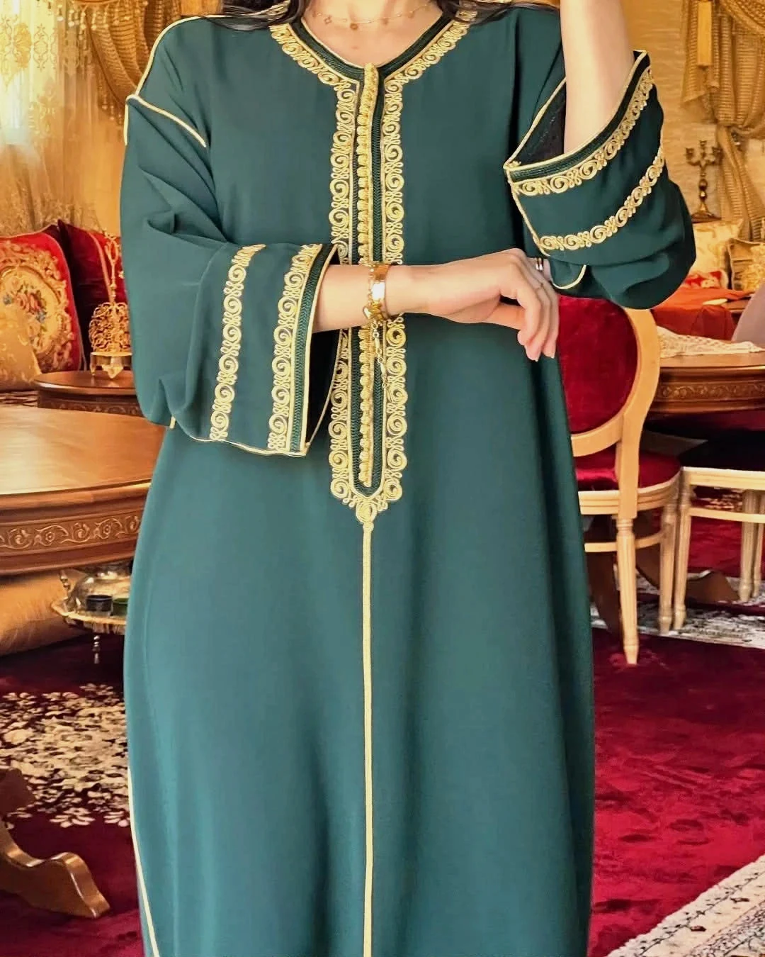 caftan crepe de coria original L/XL ce prix n’est pas négociable