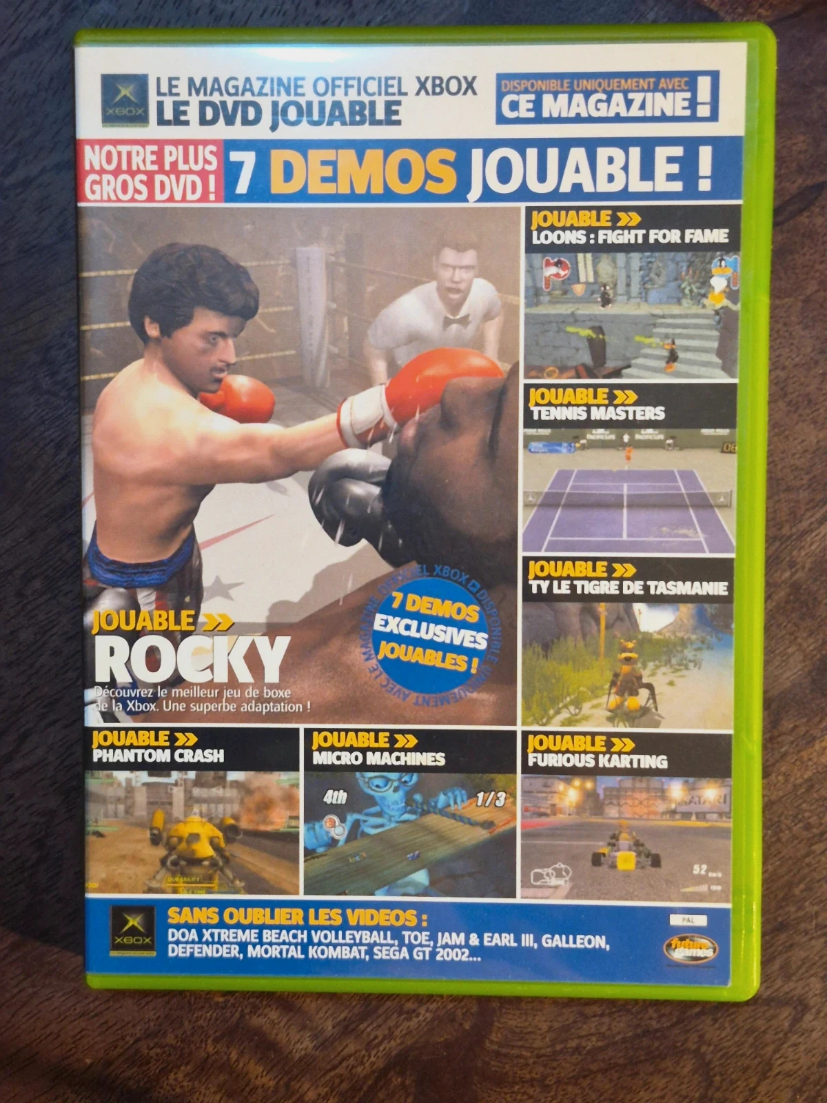 DVD Jouable Xbox Original - Numéro 10 (Noël 2002)