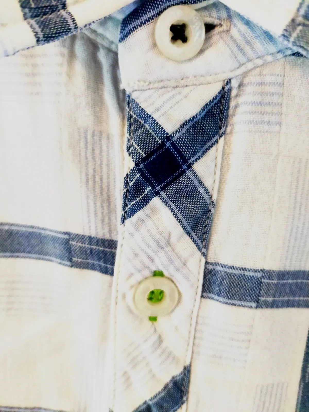 Chemise authentique Hugo Boss green block Carreaux xxl – Hugo Boss – taille XXL 6
