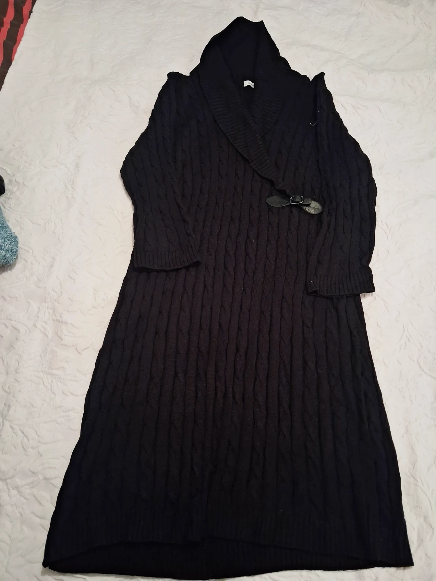 Robe pull en maille torsadée L.L.Bean