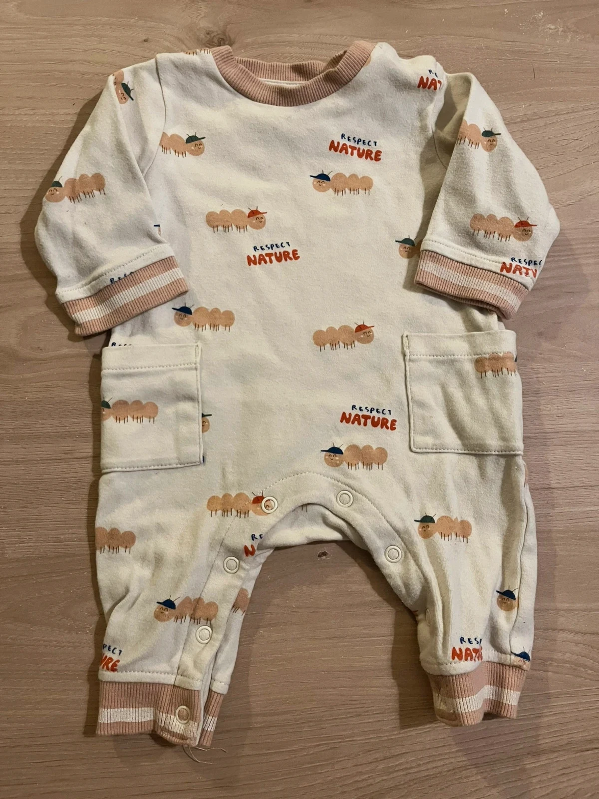 Ensemble garçons – Kiabi – taille 1-3 mois / 56 cm