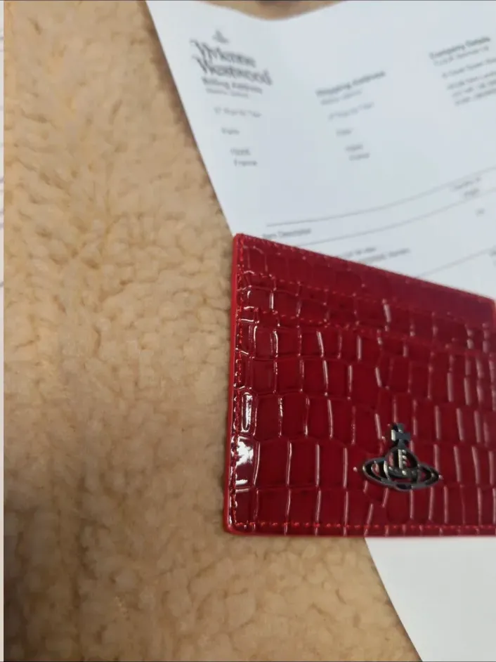 Portefeuille Vivienne Westwood rouge vernis – Vivienne Westwood – rouge – taille Taille unique 3