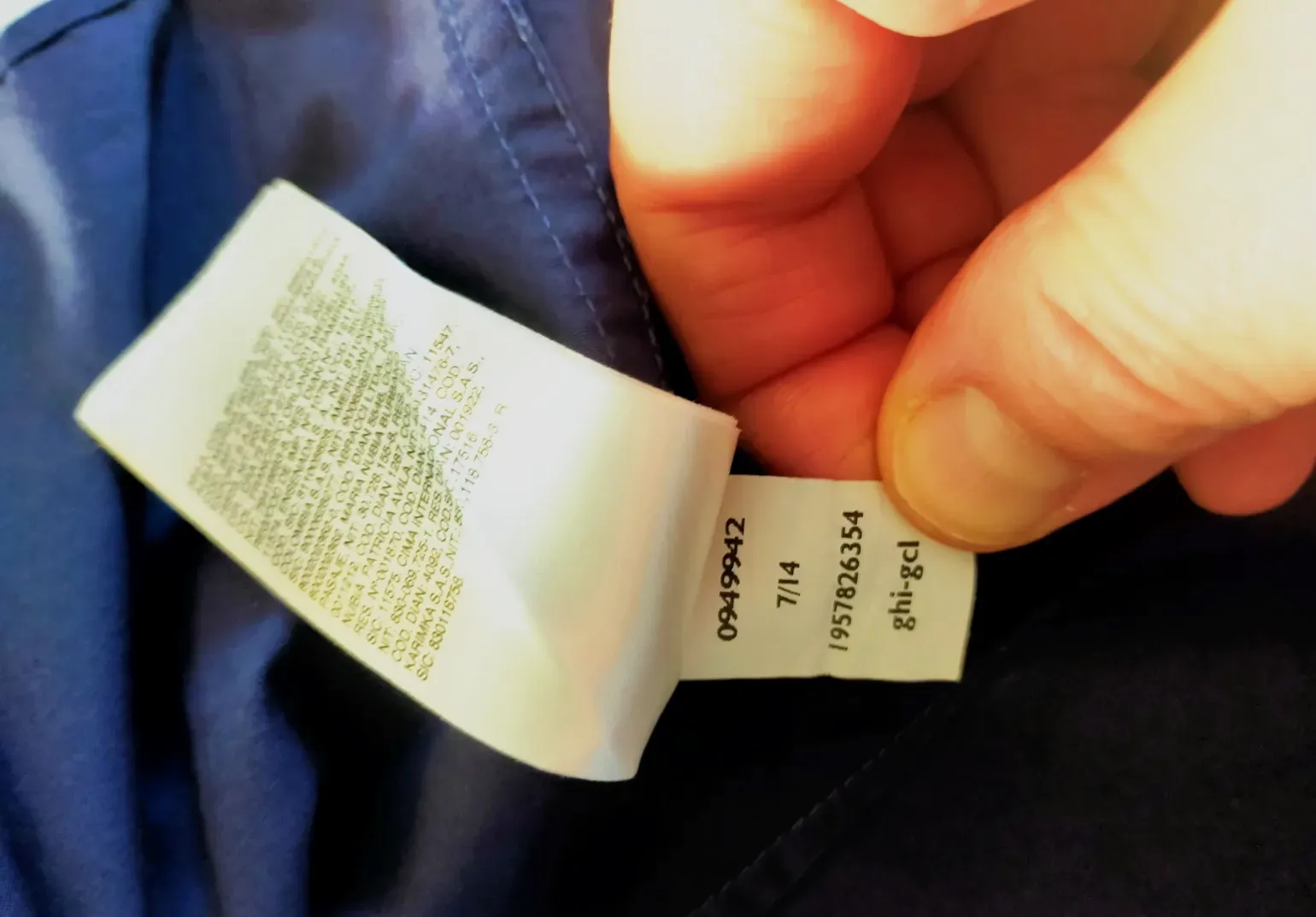 Chemise Tommy Hilfiger Slim Fit marine vintage 2014 xl – Tommy Hilfiger – taille XL 6