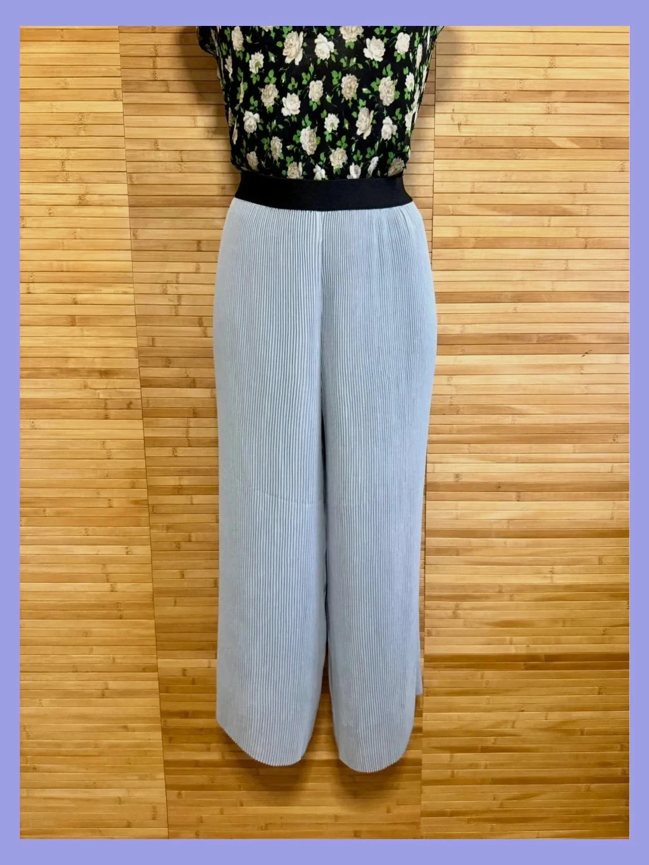 Divino pantalón culotte plisado fino de Zara talla L 😍