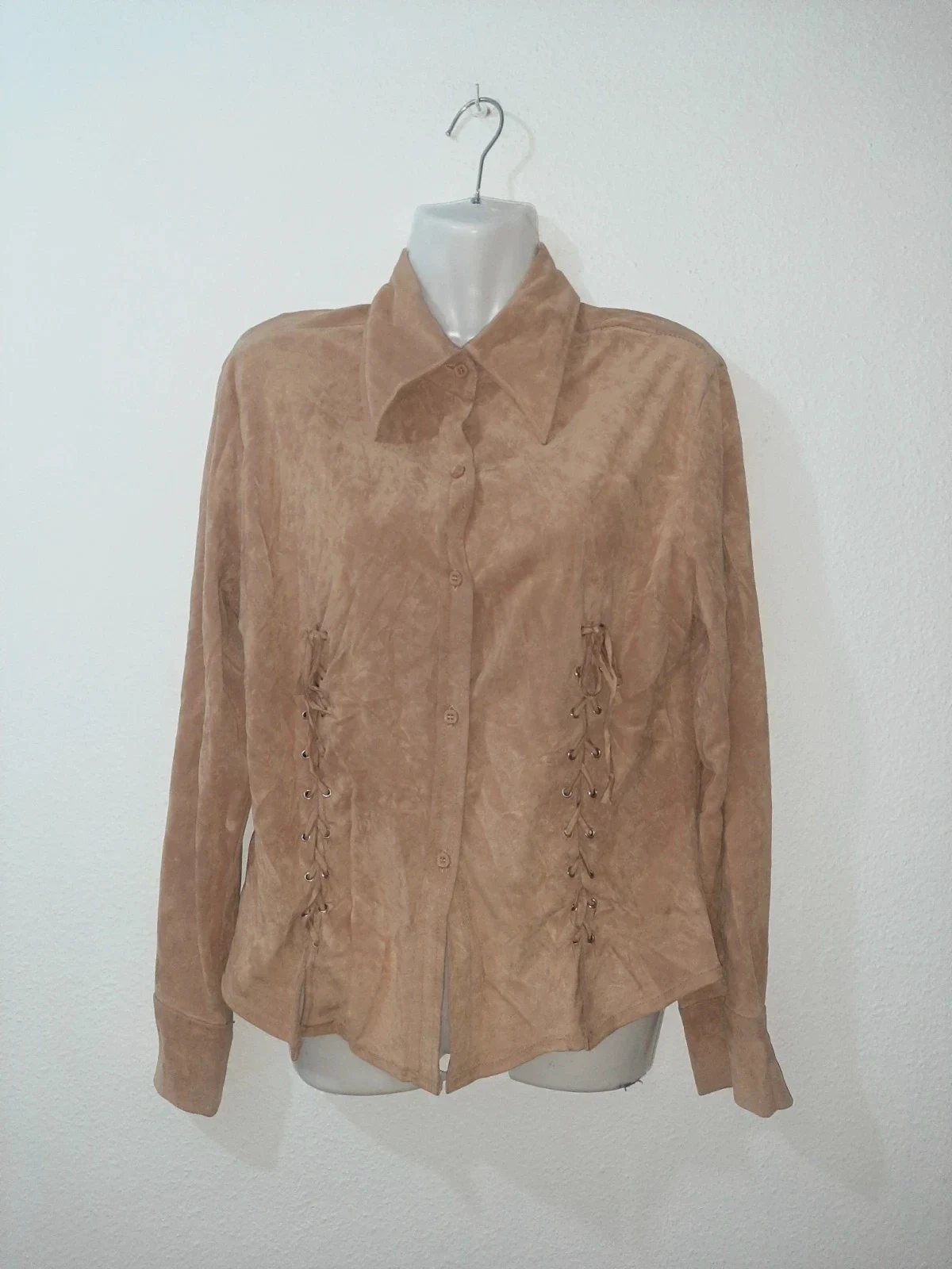 Blusa de terciopelo – taille XL / 42 / 14