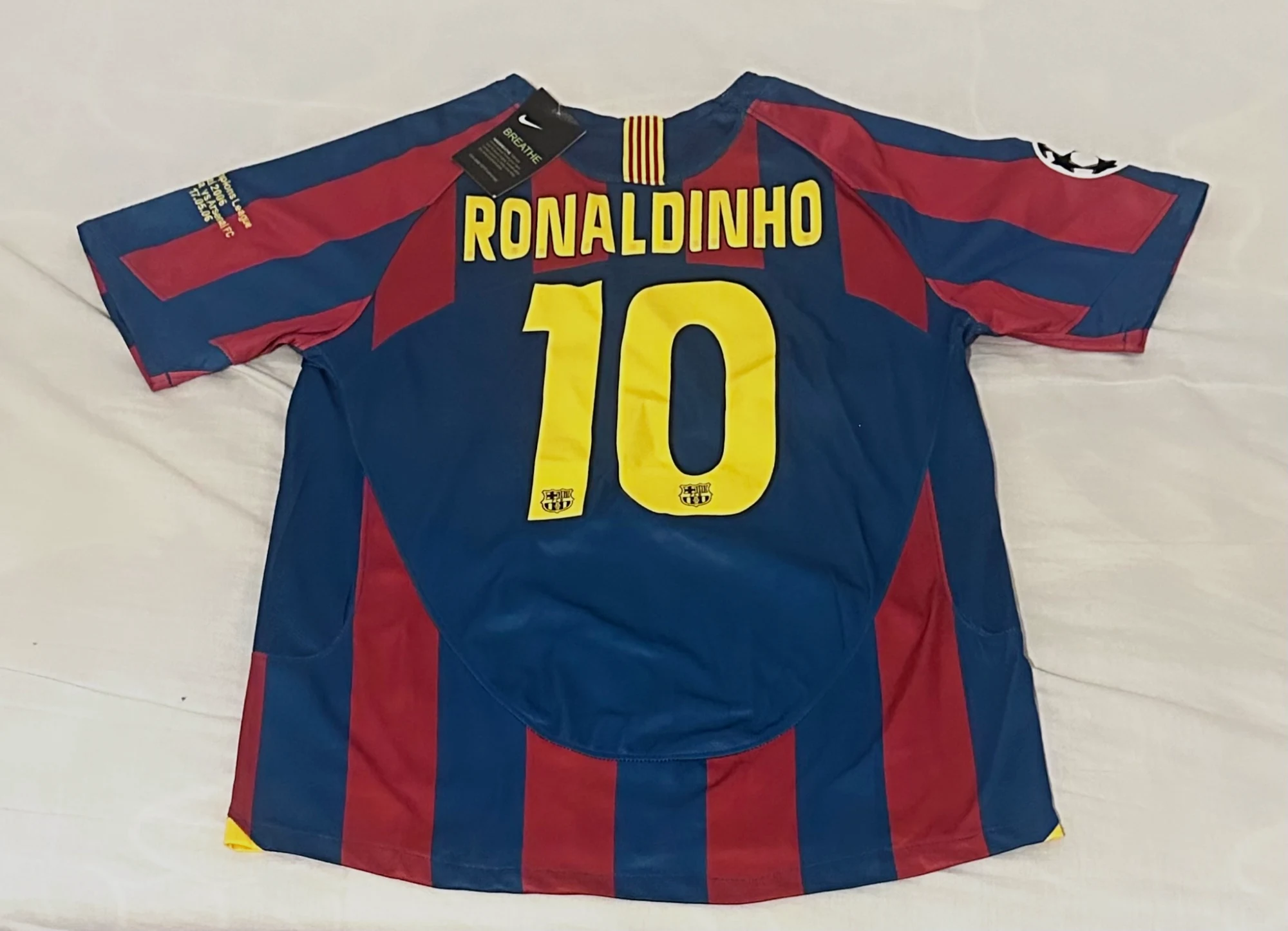 Maillot Barça, Ronaldinho